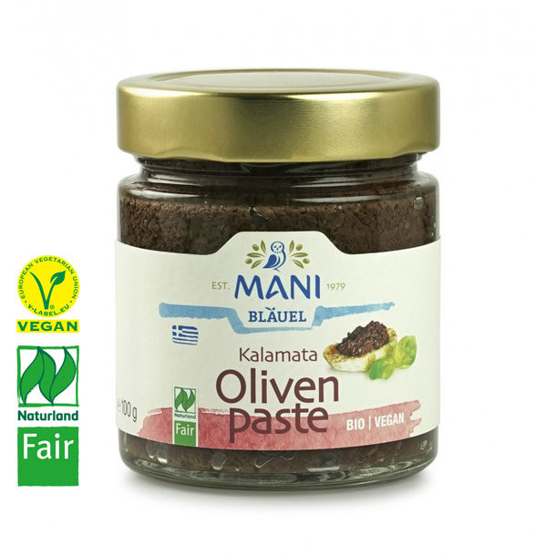 Kalamata Olivenpaté, Bio, Vegan, Naturland Fair, 180g