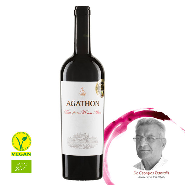 AGATHON Mount Athos ggA, organic, 0,75l