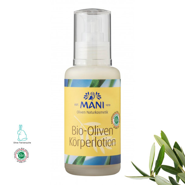 Oliven Körperlotion, Griechenland, Bio, 100ml