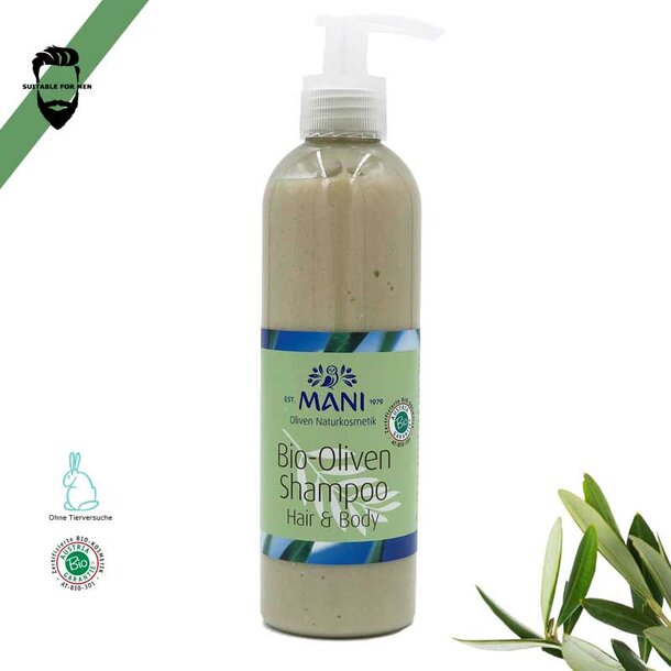 Oliven Shampoo Hair & Body, Bio, 220ml