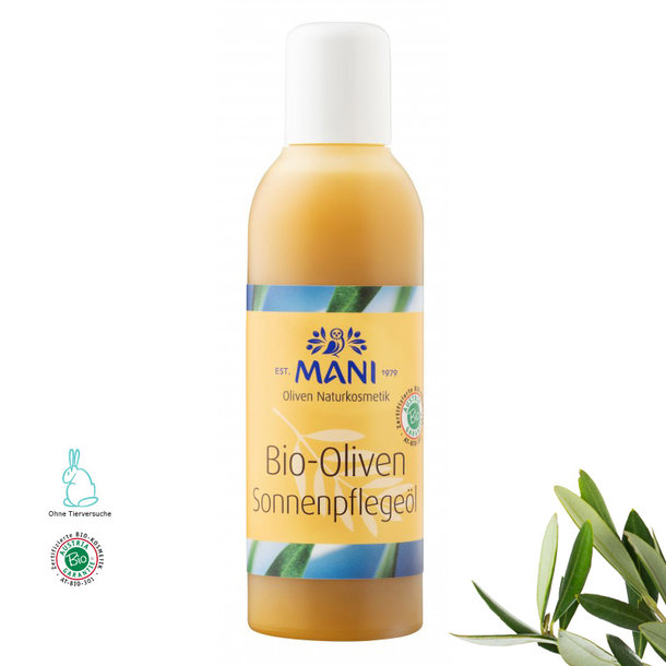 Organic Olive Sun Care Oil, Greece, organic, 100ml