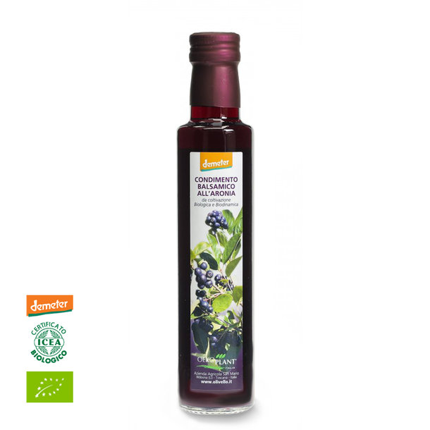 Aronia-Balsamico, Condimento Balsamico All'Aronia, bio, Demeter, 250ml