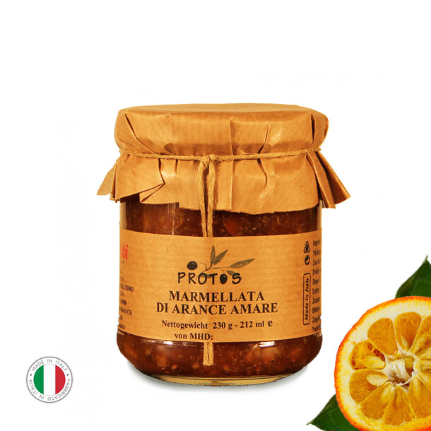 Bitterorange-Marmelade, Marmellata di Arance Amare, 230g