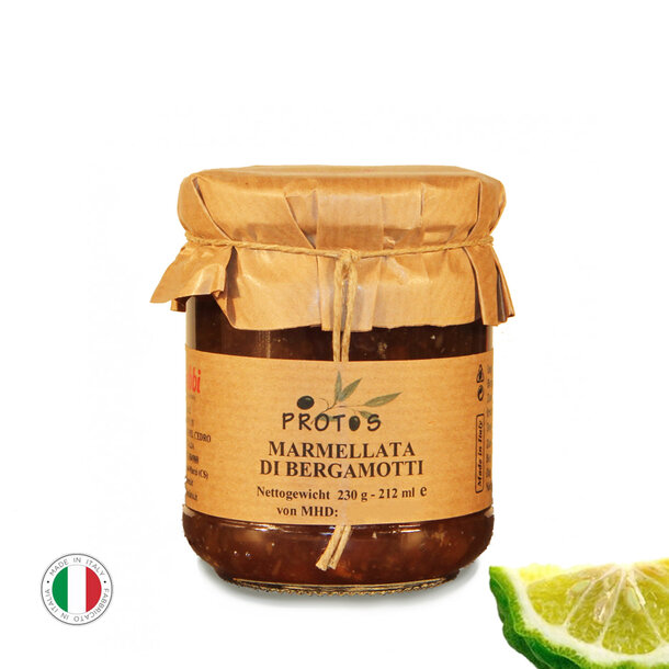 Bergamot jam, Marmellata di Bergamotti, 230g