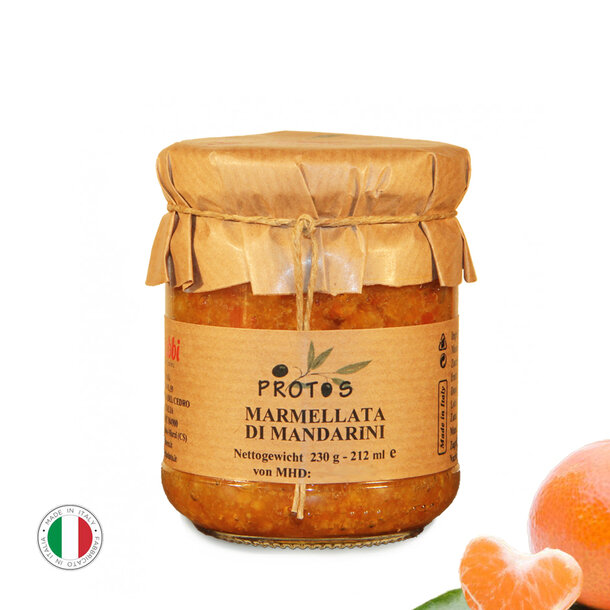 Mandarin jam, Marmellata di Mandarini, 230g