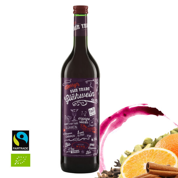 MARRY´S Fair Trade Glühwein Rot, Bio, 0,75l