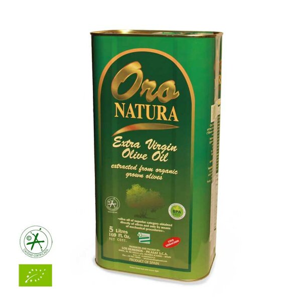 Oro Natura Extra Virgin Olive Oil, 5 l