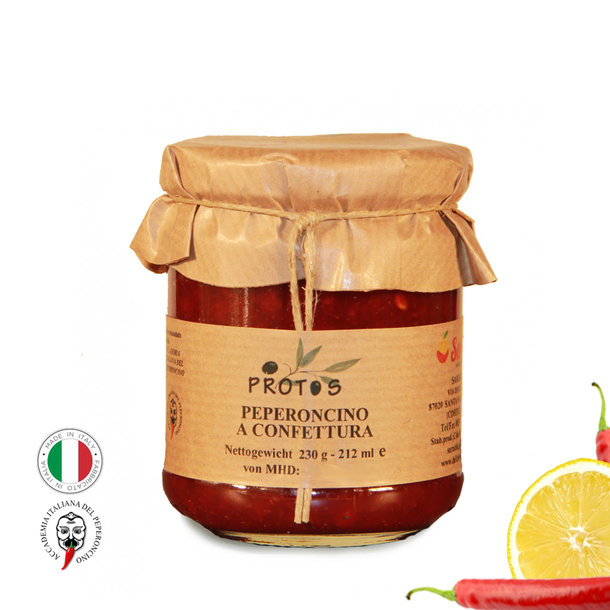 Chili-jam, Peperoncino a confettura, 230 g