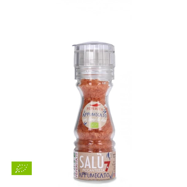 Salt, smoked with red habanero chilli, organic, 95g