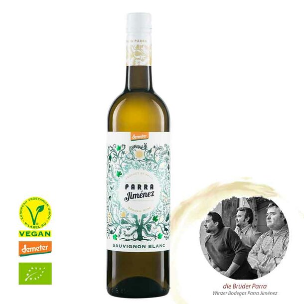 Sauvignon Blanc, PARRA, Demeter, 0,75L