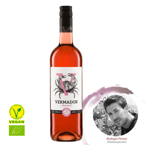 VERMADOR Rosado Alicante DO, Bio, 0,75l