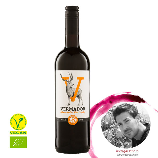 VERMADOR Tinto Alicante DO, Bio, 0,75l