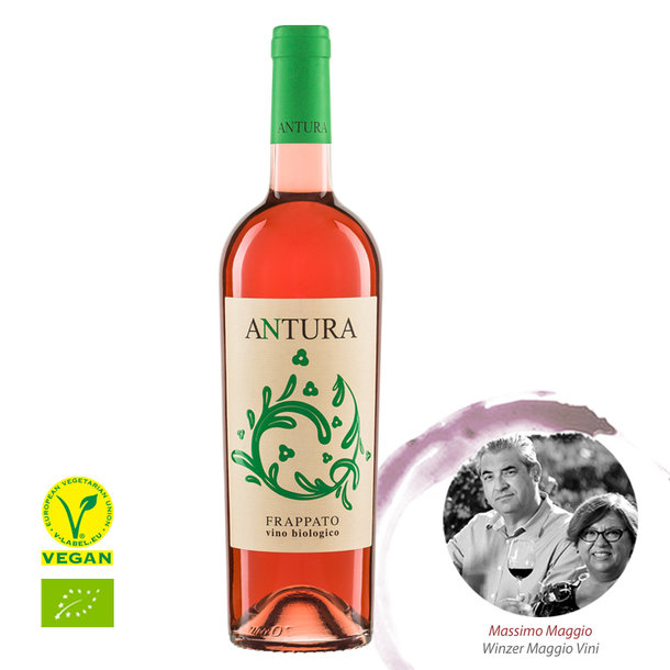 Frappato Rosato ANTURA Terre Siciliane IGP, Bio, 0,75l