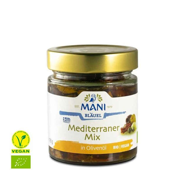 Mani Mediterraner Mix in Olivenöl, 180g