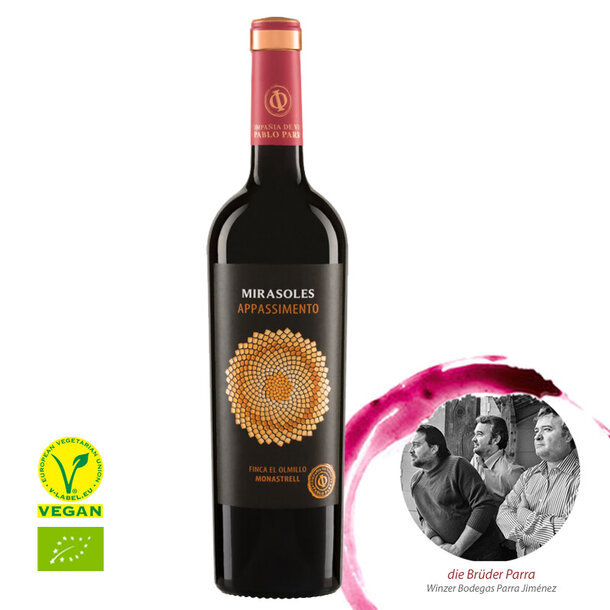 MIRASOLES Appassimento Finca El Omillo, Bio, 0,75l