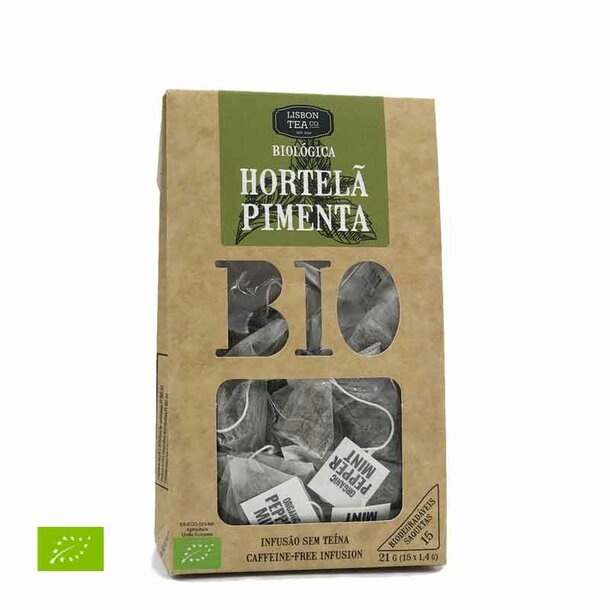 Lisbon Tea No. 205 Organic Peppermint Tea, Tea Bag
