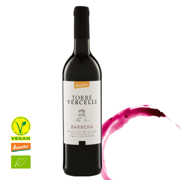 TORRE VERCELLI Barbera DOC, Bio, Demeter 0,75l