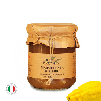 Zitronatzitrone (Cedro) Marmelade, Marmellata di Cedri, 230g