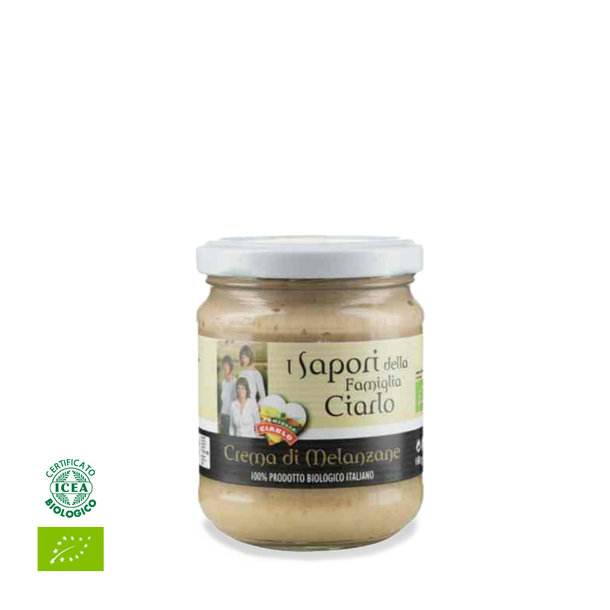 Crema di Melanzane, eggplant creme, organic, 180 gr.