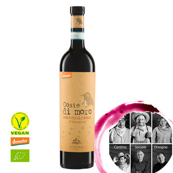 COSTE DI MORO Montepulciano d\'Abruzzo DOP, organic, Demeter 0,75l