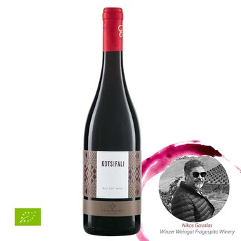 Kotsifali Wein, PGI Kreta 2019 Fragospito, Bio, 0,75l