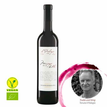 MESSAGE IN A BOTTLE, Rosso, Il Palagio, 0,75 l