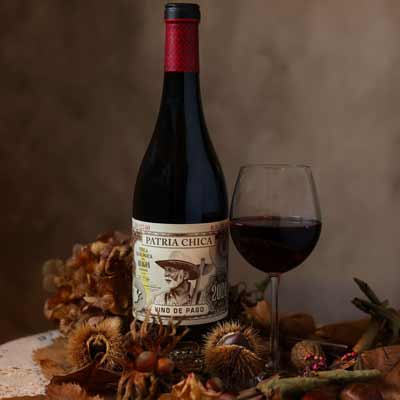 organic red wine