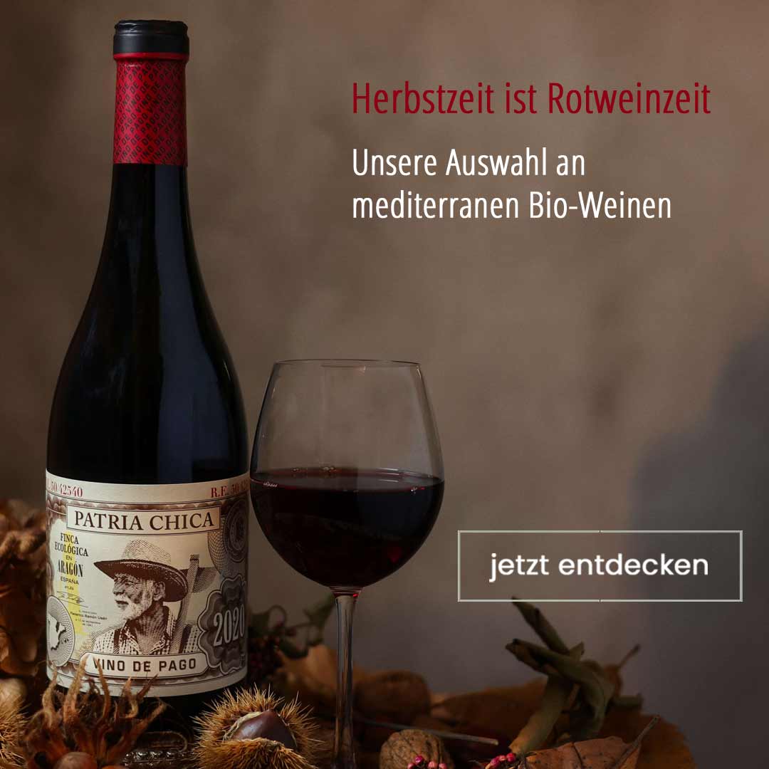 Bio Rotwein bei Protos Online